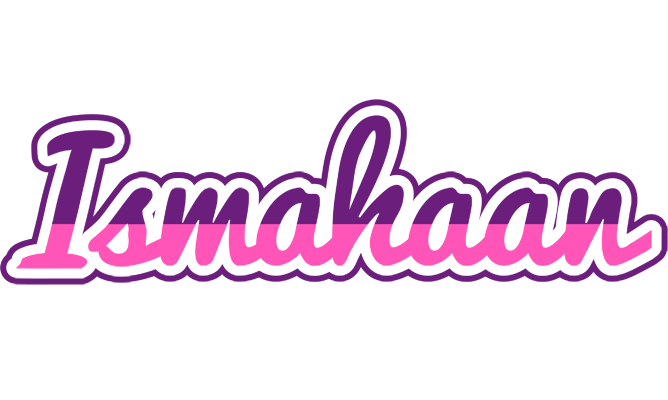 Ismahaan cheerful logo