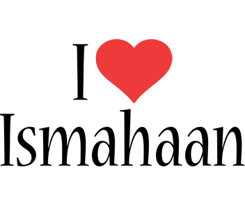 Ismahaan i-love logo