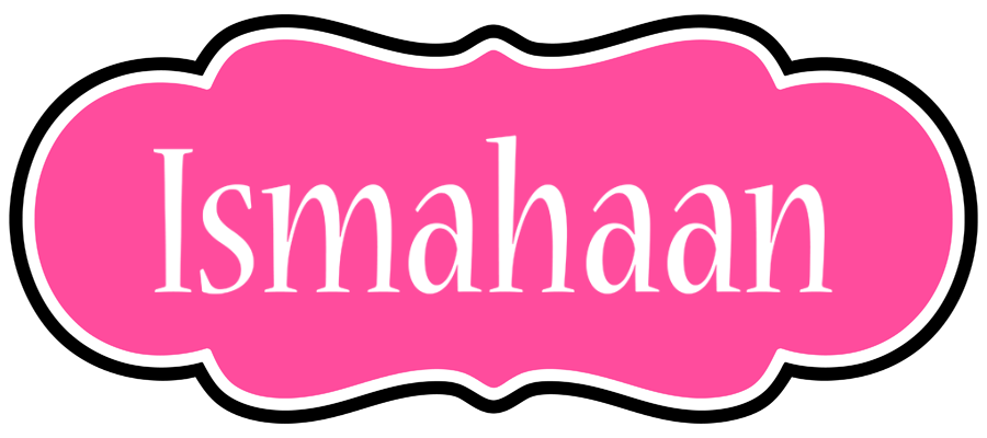Ismahaan invitation logo