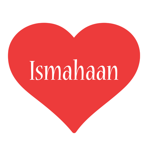 Ismahaan love logo