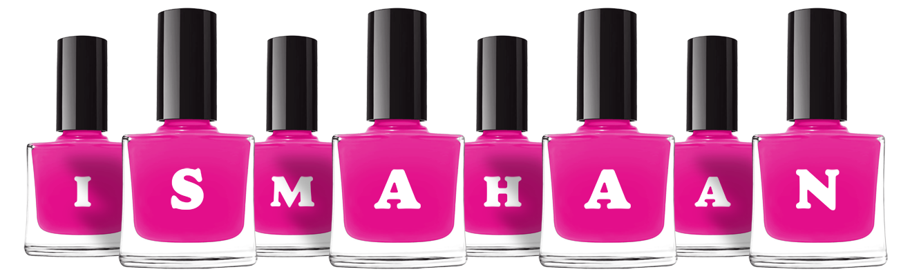 Ismahaan nails logo