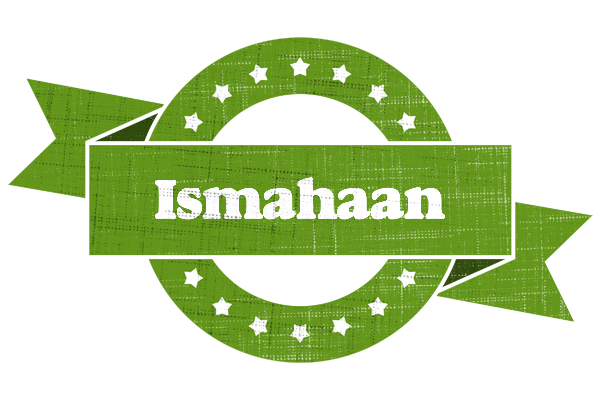 Ismahaan natural logo