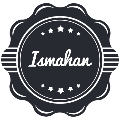 Ismahan badge logo