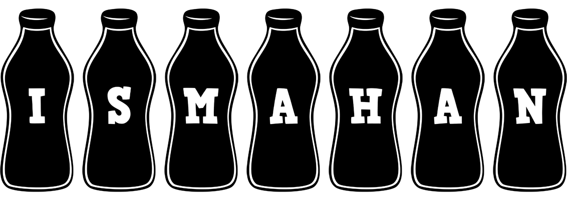 Ismahan bottle logo