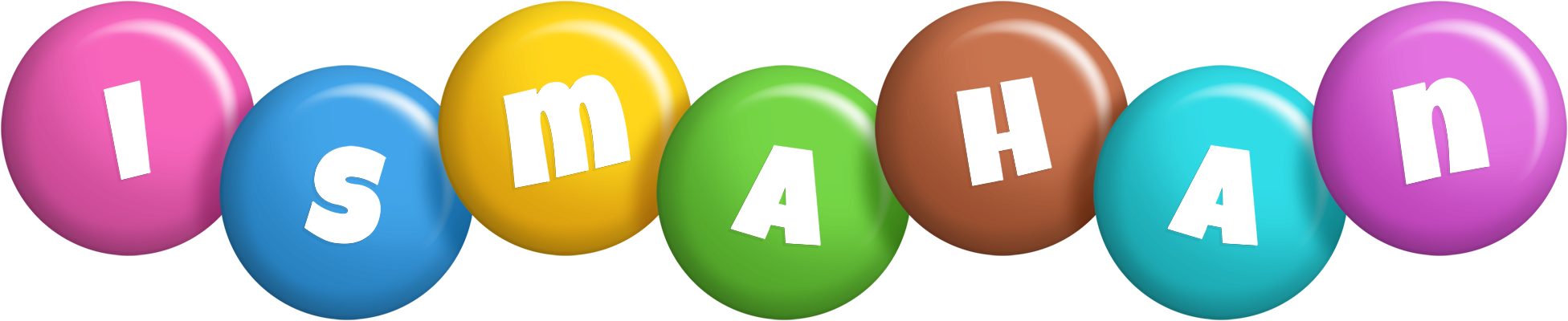 Ismahan candy logo