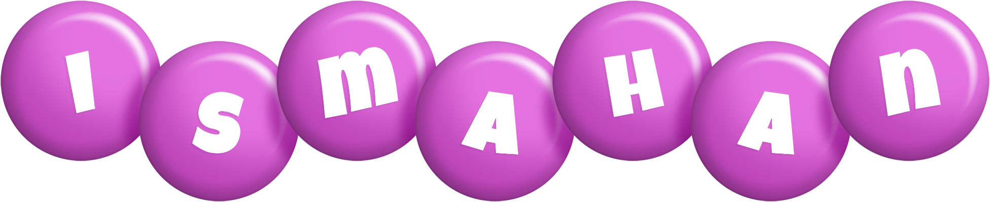 Ismahan candy-purple logo