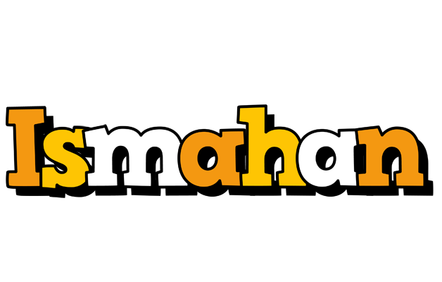 Ismahan cartoon logo