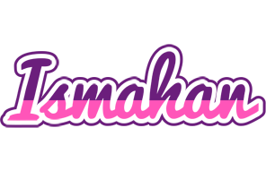 Ismahan cheerful logo