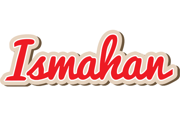 Ismahan chocolate logo
