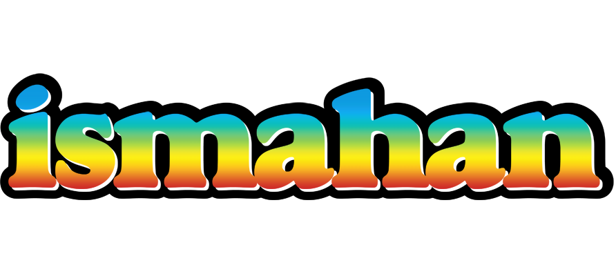 Ismahan color logo