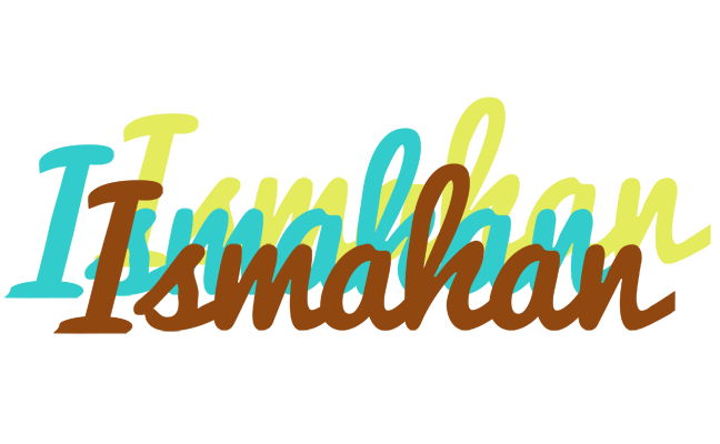 Ismahan cupcake logo