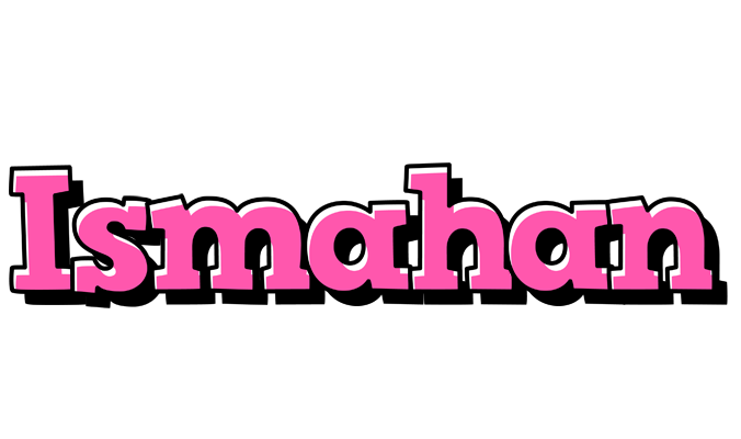 Ismahan girlish logo