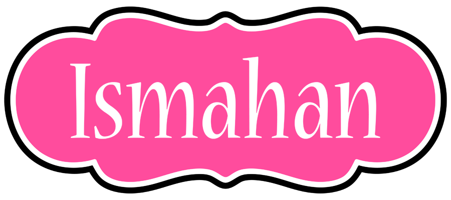 Ismahan invitation logo