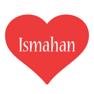 Ismahan love logo