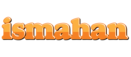 Ismahan orange logo