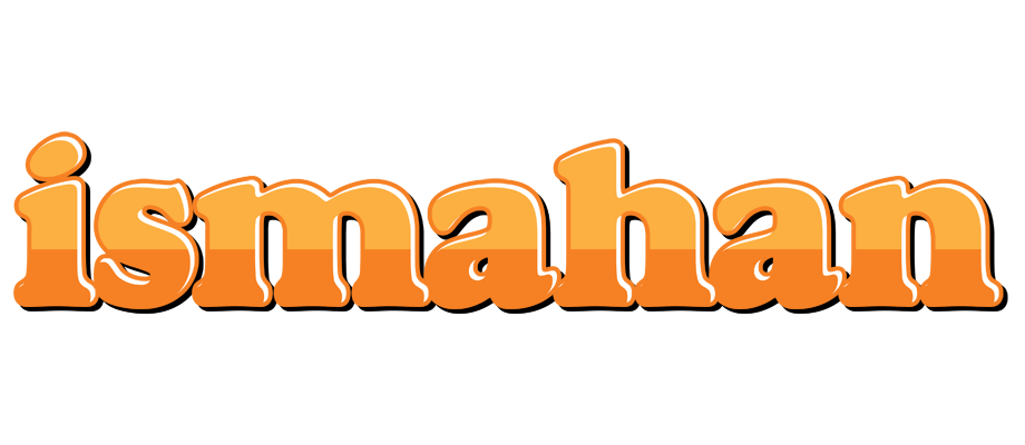 Ismahan orange logo