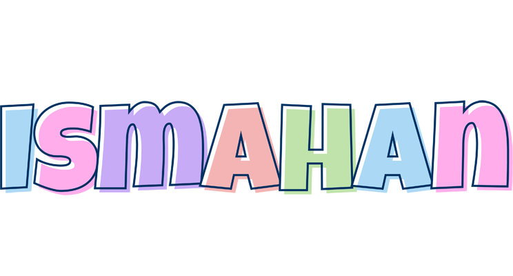 Ismahan pastel logo
