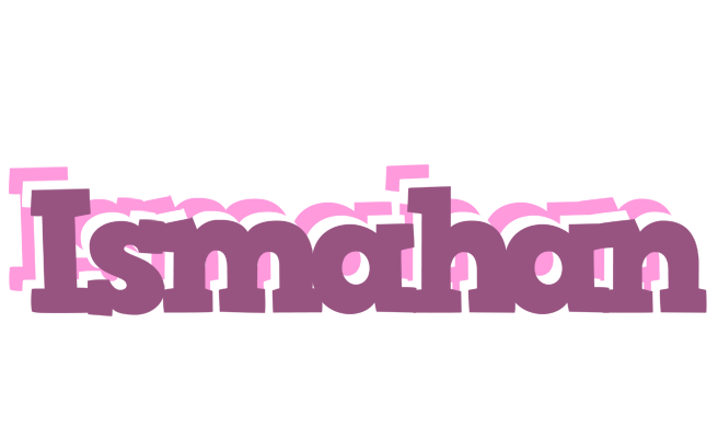 Ismahan relaxing logo