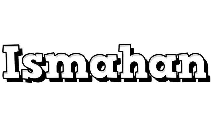 Ismahan snowing logo