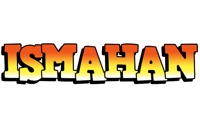 Ismahan sunset logo