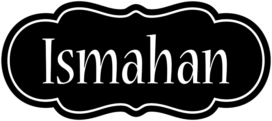 Ismahan welcome logo