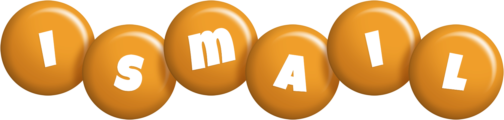 Ismail candy-orange logo