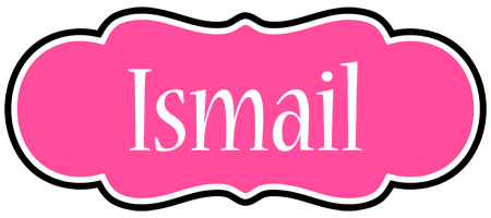 Ismail invitation logo