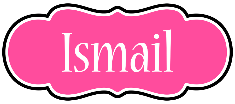 Ismail invitation logo