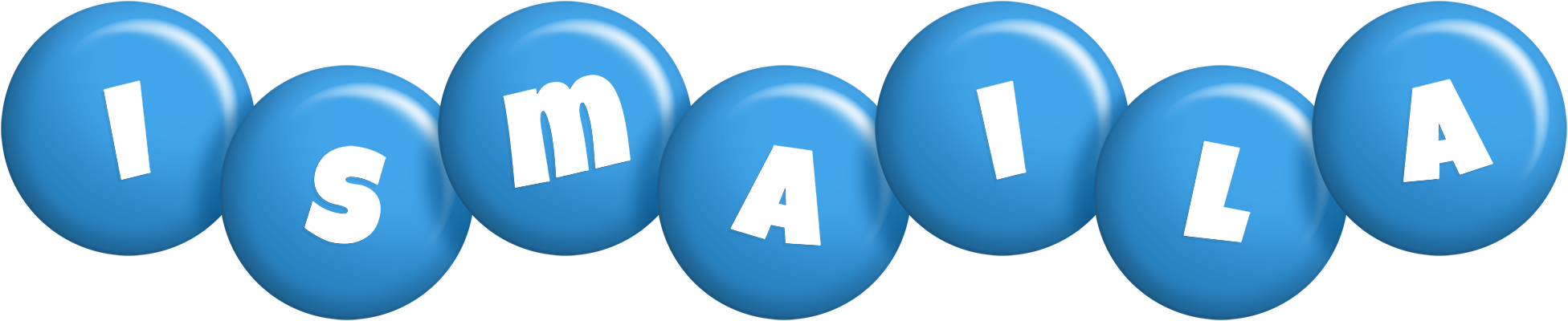 Ismaila candy-blue logo