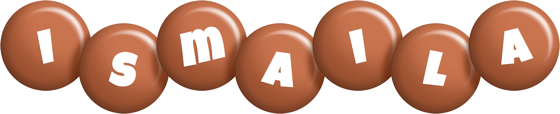Ismaila candy-brown logo