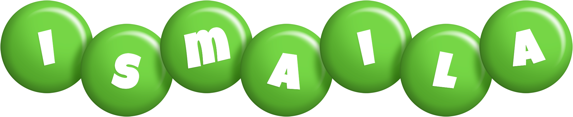 Ismaila candy-green logo