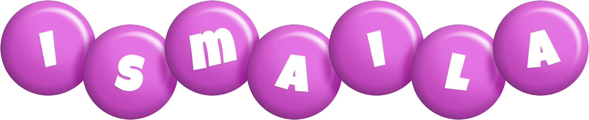 Ismaila candy-purple logo