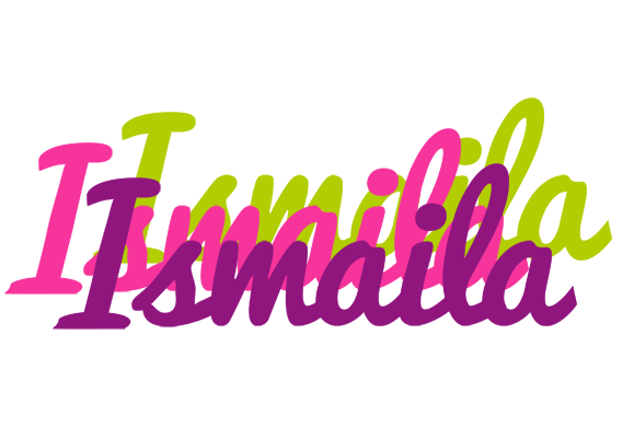Ismaila flowers logo
