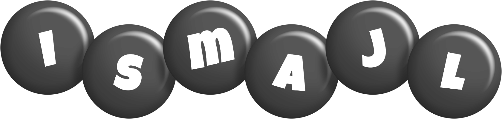 Ismajl candy-black logo