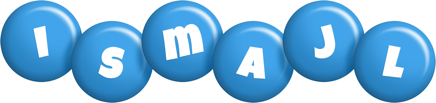 Ismajl candy-blue logo