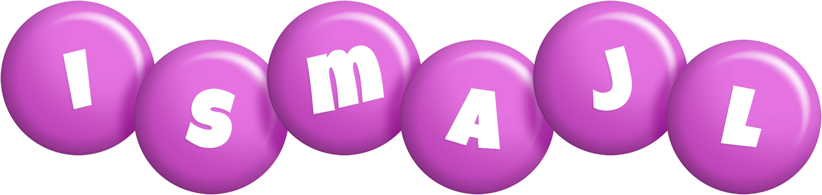 Ismajl candy-purple logo