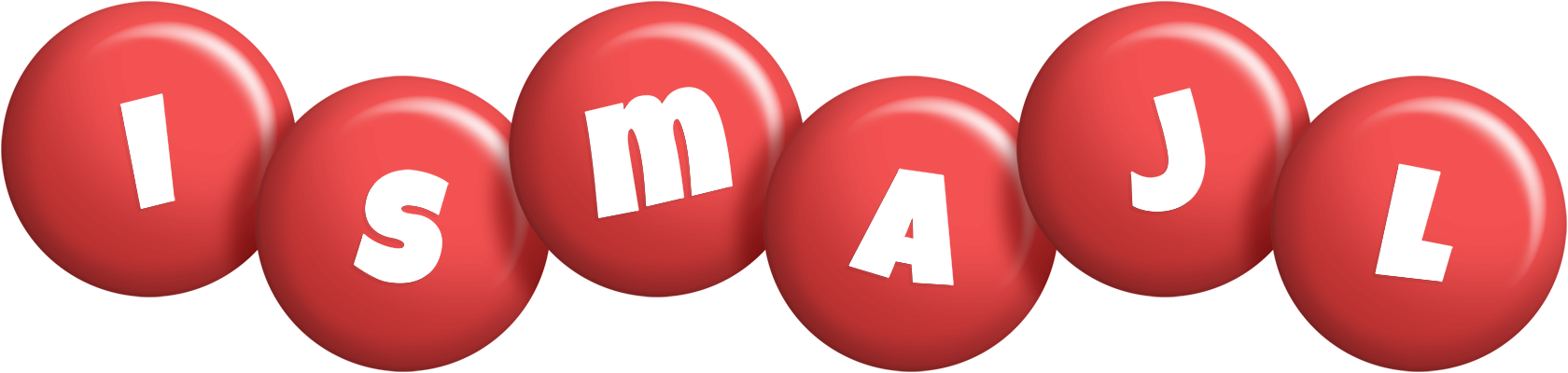 Ismajl candy-red logo