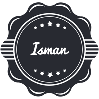 Isman badge logo