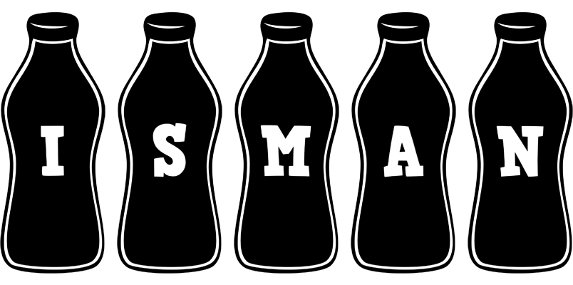 Isman bottle logo