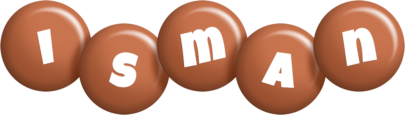 Isman candy-brown logo