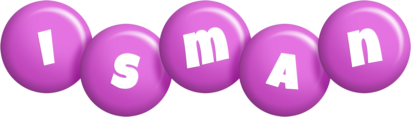 Isman candy-purple logo