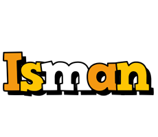 Isman cartoon logo