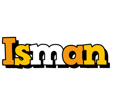 Isman cartoon logo