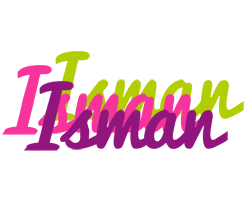 Isman flowers logo