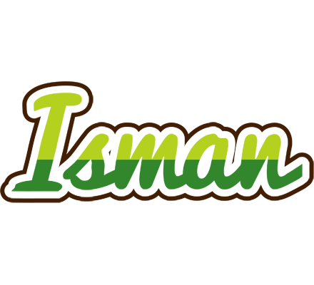 Isman golfing logo