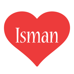 Isman love logo