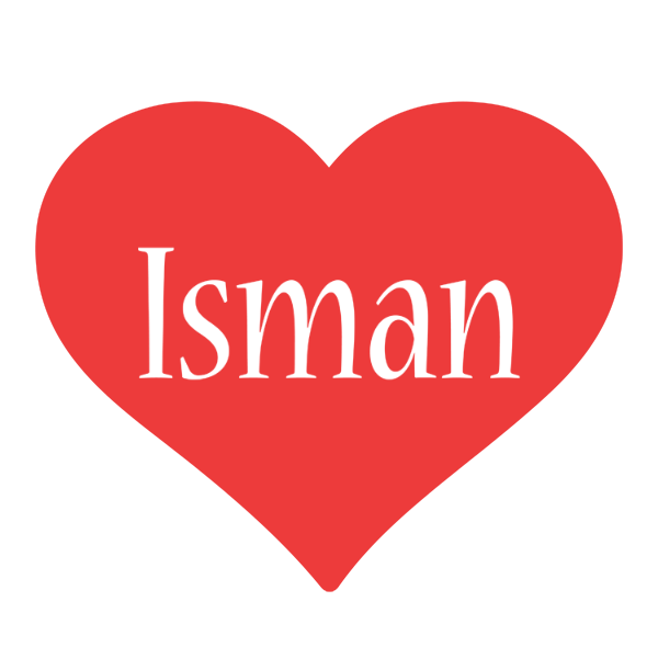 Isman love logo