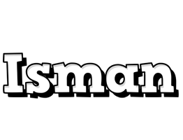 Isman snowing logo