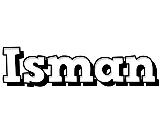 Isman snowing logo