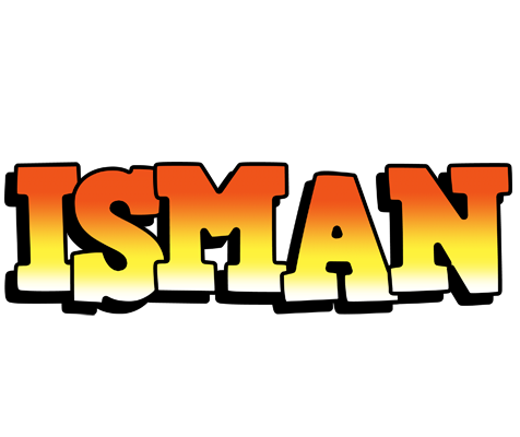 Isman sunset logo